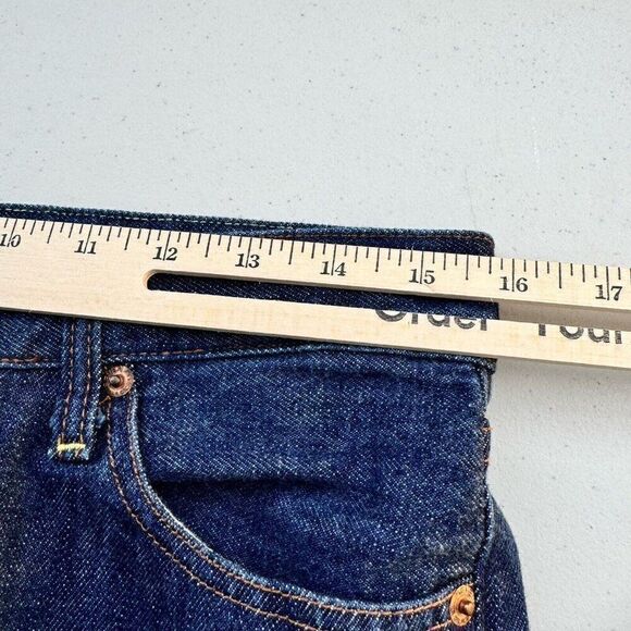 Seven 7 Denim Jeans Women Boot Cut Blue 100% Cotton Size 32 (Tag 29) - Picture 10 of 13